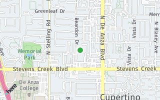 Map of 10161 E Park Circle & 10163, Cupertino, CA 95014, USA