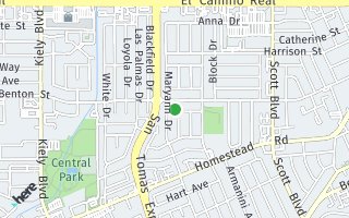 Map of 2377 Arlene Drive, Santa Clara, CA 95050, USA