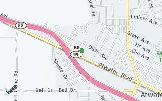 Map of 2324 Olive Avenue, Atwater, CA 95301, USA