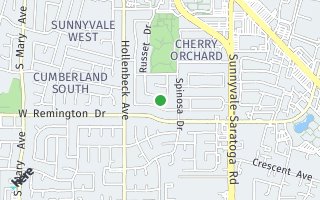 Map of 634 Oneida Dr, Sunnyvale, CA 94087, USA