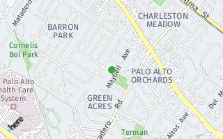 Map of 4143 Amaranta Ave, Palo Alto, CA 94306, USA