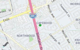 Map of 2901 Capewood Lane, San Jose, CA 95132, USA