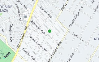 Map of 2  Malory Court, Redwood City, CA 94061