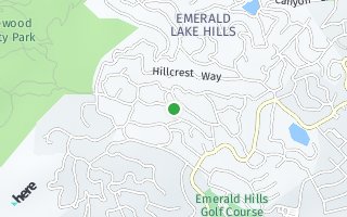 Map of 723 Temescal Way, Redwood City, CA 94062, USA