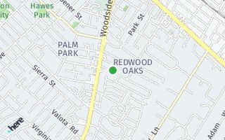 Map of 83 Orchard Ave, Redwood City, CA, USA