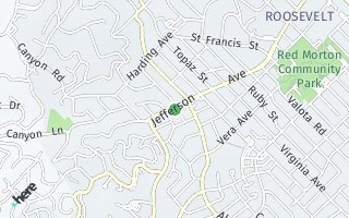 Map of 3327  Jefferson Ave., Redwood City, CA 94062, USA