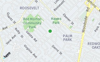 Map of 1123 Oak Ave., Redwood City, CA 94061, USA