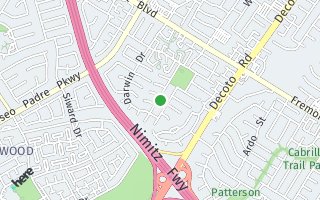Map of 4362 Pecos Ave, Fremont, CA 94555, USA