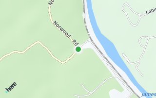 Map of TBA Norwood Rd, Gladstone, VA 24553, USA