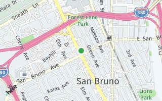 Map of 820 El Camino Real, San Bruno, CA 94066, USA