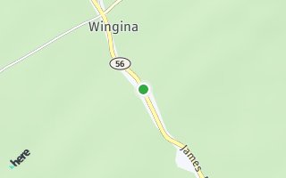 Map of 530 James River Road, Wingina, VA 24599, USA