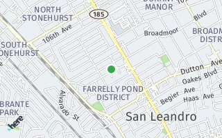 Map of 230  Belleview Dr, San Leandro, CA 94577, USA