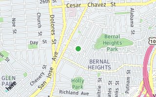 Map of 214 Prospect Avenue, San Francisco, CA 94110, USA