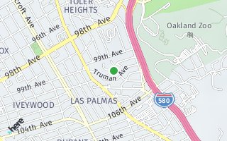Map of 2559 Oliver Ave, Oakland, CA 94605, USA