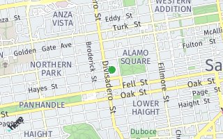 Map of 1255 Grove Street 204, San Francisco, CA 94117, USA