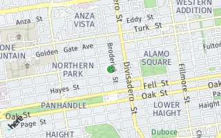 Map of 625 Broderick Street, San Francisco, CA 94117, USA