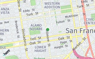Map of 873 Grove Fillmore, San Francisco, CA 94117, USA