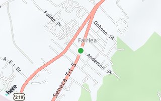 Map of Route 219 South & Maplewood Avenue-SOLD, Fairlea, WV 24902, USA