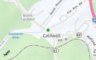 Map of 127 SHAW-MI-DEL-ECA TRAIL,, Caldwell, WV 24986, USA