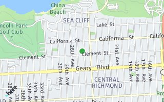 Map of 373 26th Ave 1, San Francisco, CA 94121, USA