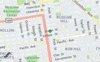 Map of 1438 Green Street 6A, San Francisco, CA 94109, USA