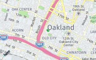 Map of 655 12th St #308, Oakland, CA 94607, USA