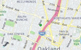 Map of 2014 West, Oakland, CA 94608, USA