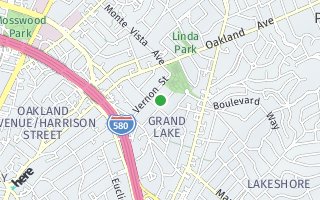 Map of 645 Chetwood St 303, Oakland, CA 94610, USA