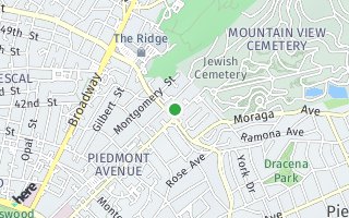 Map of 4417 Piedmont Avenue, Oakland, CA 94611, USA