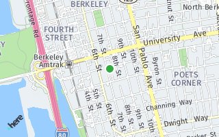 Map of 906 Addison St., Berkeley, CA 94710, USA