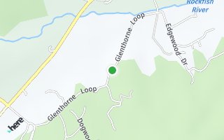 Map of 1270 Glenthorne Loop, Nellysford, VA 22958, USA