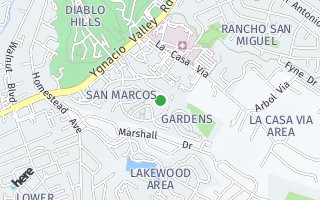 Map of 730 Tampico, Walnut Creek, CA 94598, USA