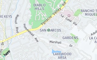 Map of 1365  Corte Loma Ct., Walnut Creek, CA 94598, USA