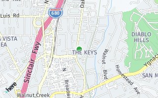 Map of 370 N Civic Drive, Walnut Creek, CA 94596, USA