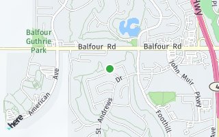 Map of 268 Pebble Beach Drive, Brentwood, CA 94513, USA