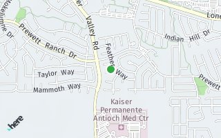 Map of 5220 Feather Way, Antioch, CA 94531, USA