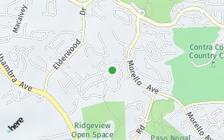Map of 503  Ridgeview Court, Pleasant Hill, CA 94523, USA