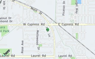 Map of 4466 Fall Lane, Oakley, CA 94561, USA
