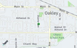 Map of 4620 Duarte Ave, Oakley, CA 94561, USA