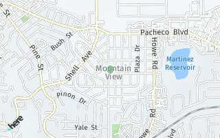 Map of 1116 Palm Ave, Martinez, CA 94553, USA