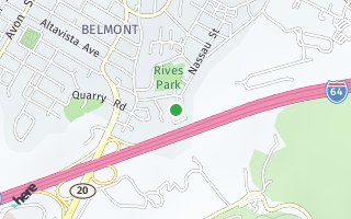 Map of 1013 Linden Ave, Charlottesville, VA 22902, USA
