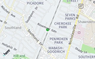 Map of 204 Rosemont Garden, Lexington, KY 40503, USA