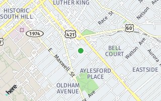 Map of 122 Ransom Avenue, Lexington, KY 40507, USA