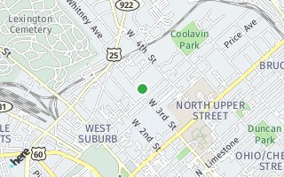 Map of 511 West Third Street, Lexington, KY 40508, USA