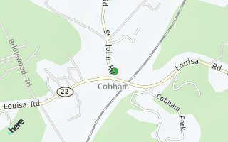 Map of 800 Cobham Park, Keswick, VA 22947, USA