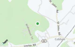 Map of 1023 Bridlewood Trail, Keswick, VA 22947, USA