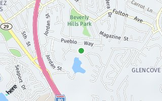 Map of 260 Clearpointe Dr, Vallejo, CA 94591, USA