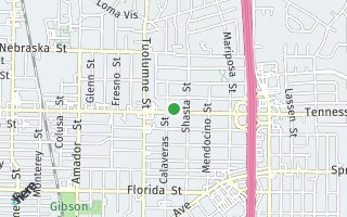 Map of 1814 Tennessee St, Vallejo, CA 94590, USA