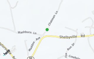 Map of 687 Chatman Lane, Taylorsville, KY 40071, USA