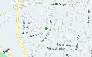 Map of 6809 Codington Court, Louisville, KY, USA